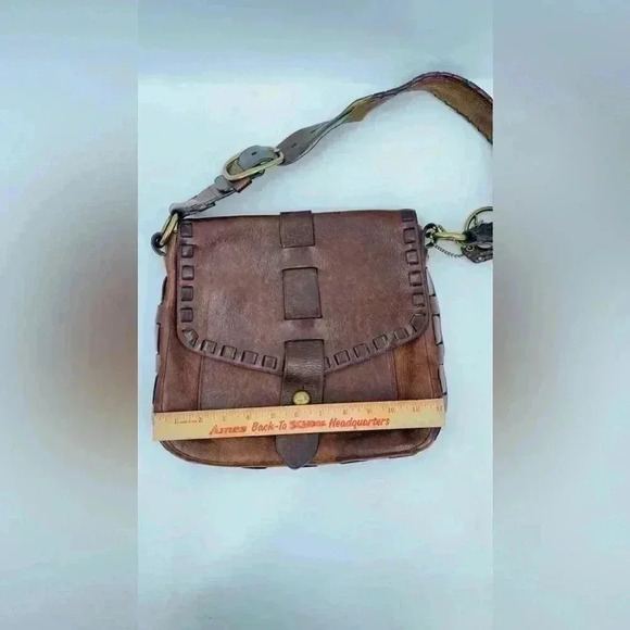 Coach Julia Thick Leather Handbag, Purse Boho - Picture 14 of 16